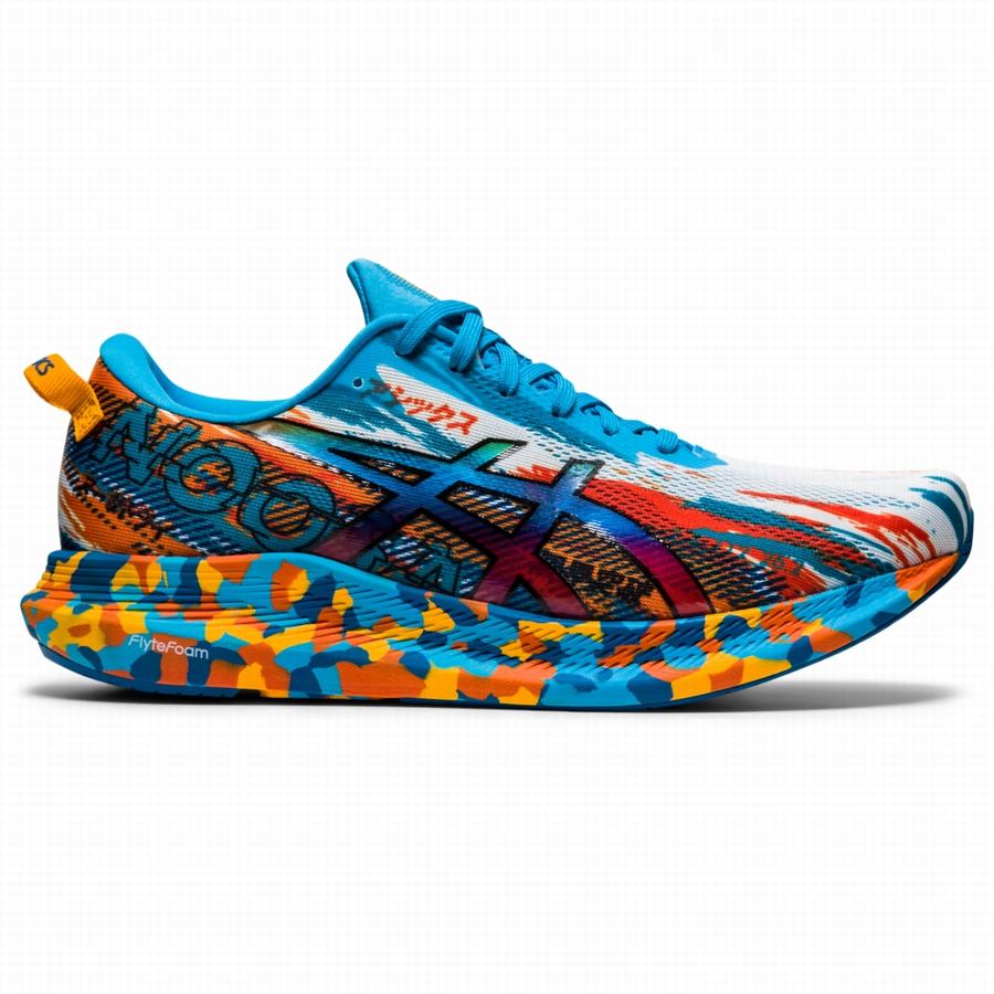 Férfi Asics Noosa Tri 13 Futócipő AS4285760 Világos Türkiz/Arany Narancssárga